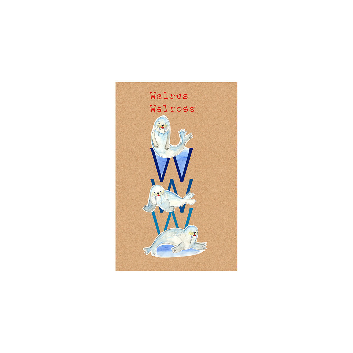 Komar  Wandbild ABC Animal W 40x50 cm Bild 2