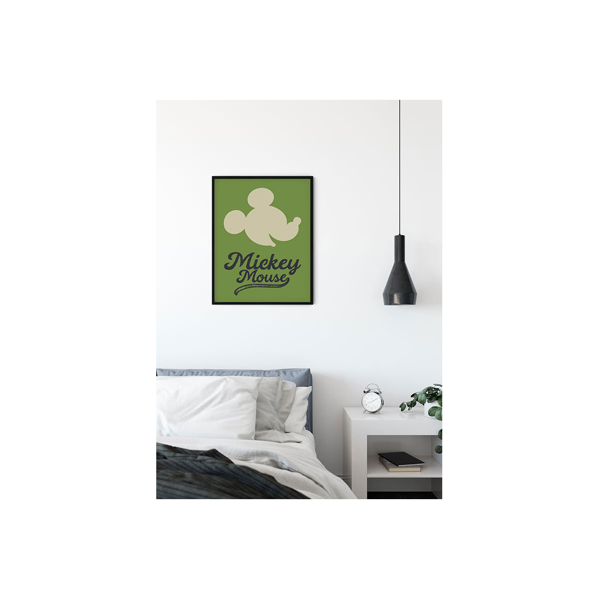 Komar  Wandbild Mickey Mouse Green Head 30x40 cm Bild 3