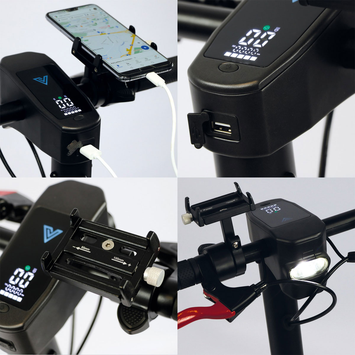 Velix E-Kick-Roller „2021“, 20 V Bild 8