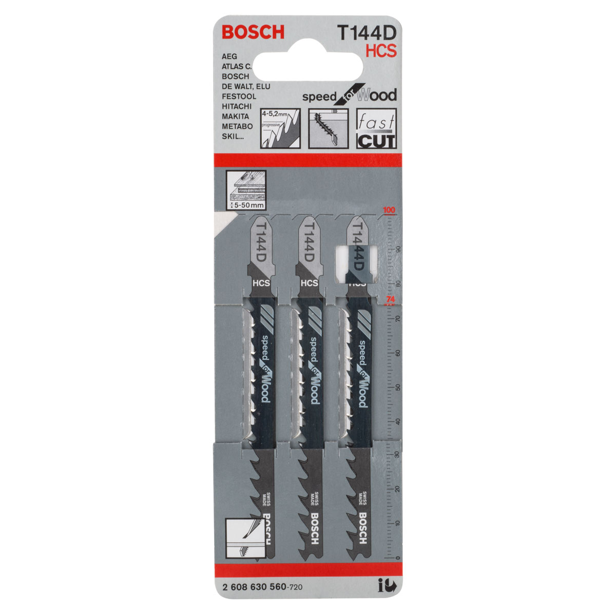 Bosch Professional  Stichsägeblatt T 144 D Speed for Wood Bild 2