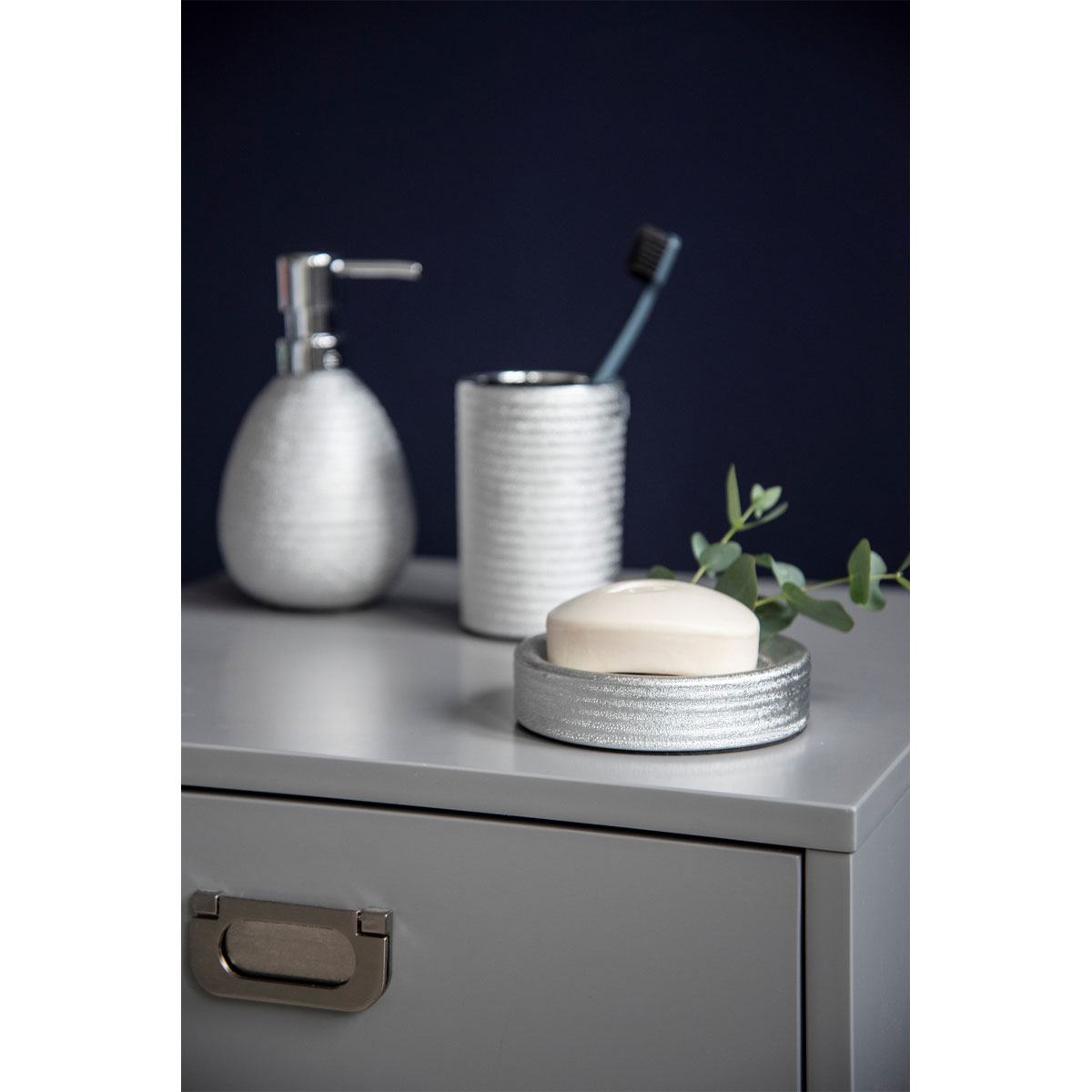 Wenko Seifenspender Polaris Juwel silber 390 ml Bild 8