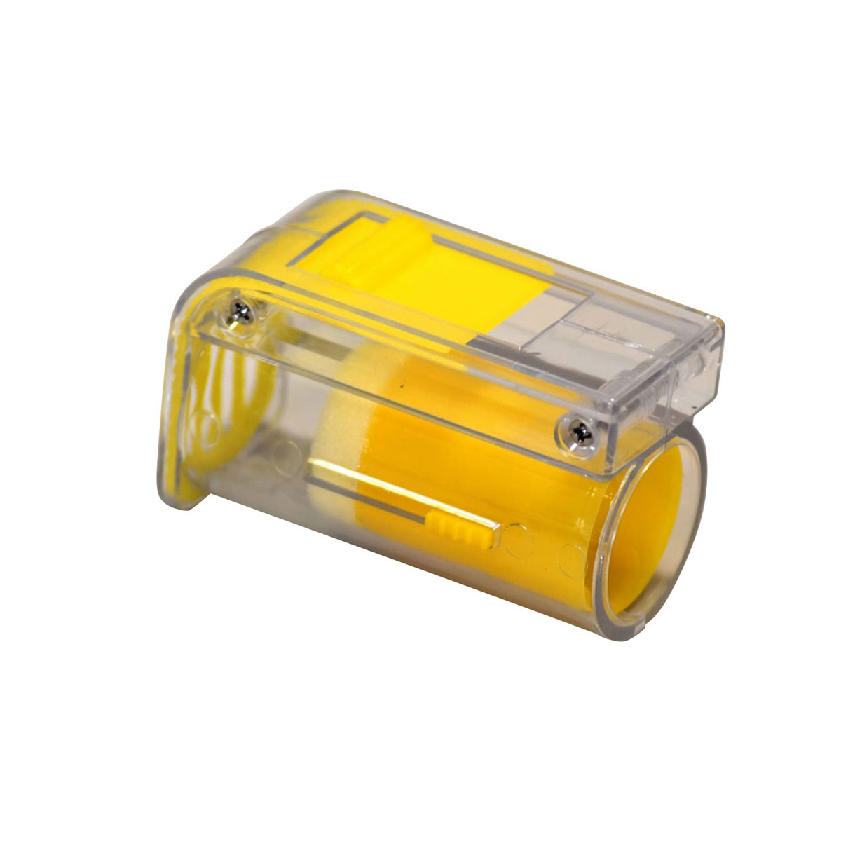 Bienenreich Einhand-Zeichenkolben für Bienenkönigin Kunststoff gelb / transparent Bild 2