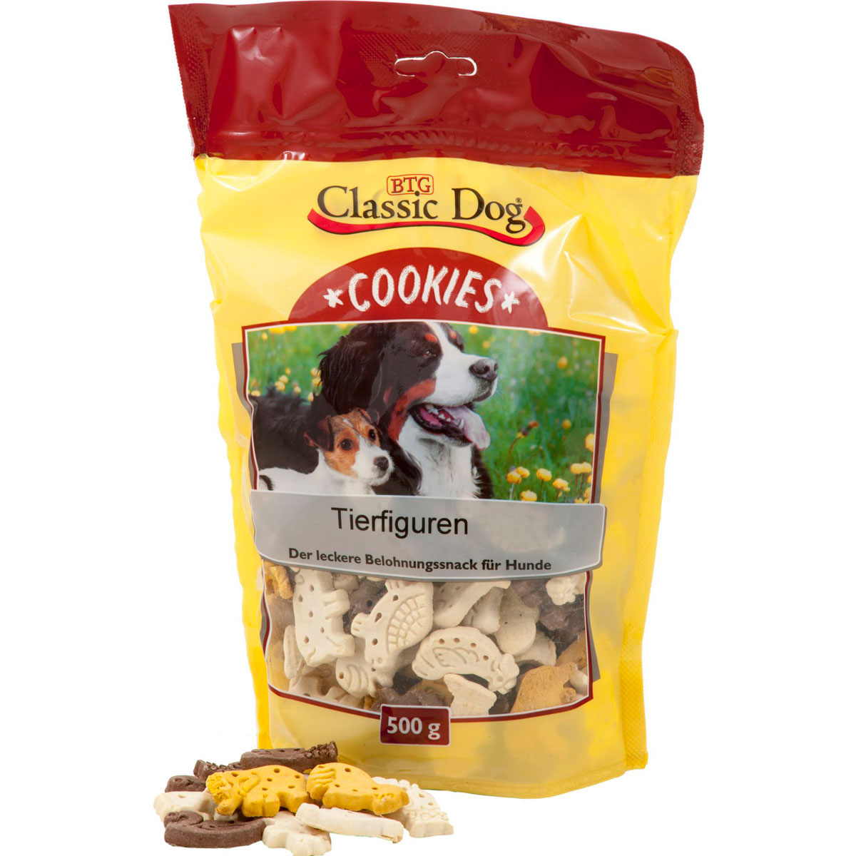 Classic Dog Cookies Tierfiguren 500g