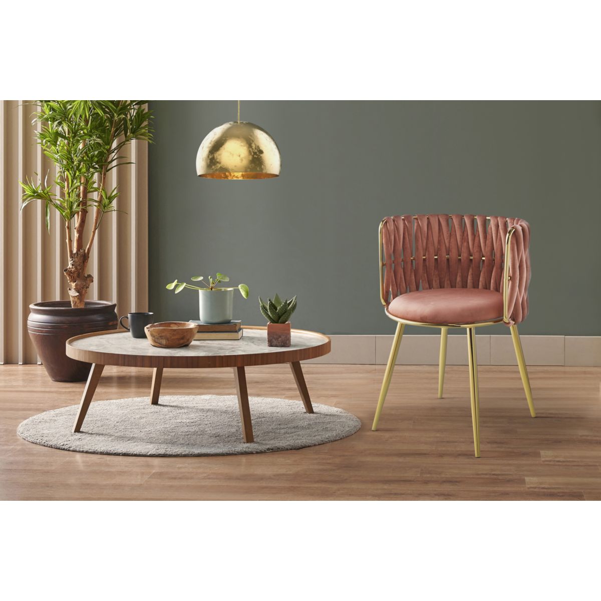 Stuhl Melly 125 2er-Set altrosa Bild 5