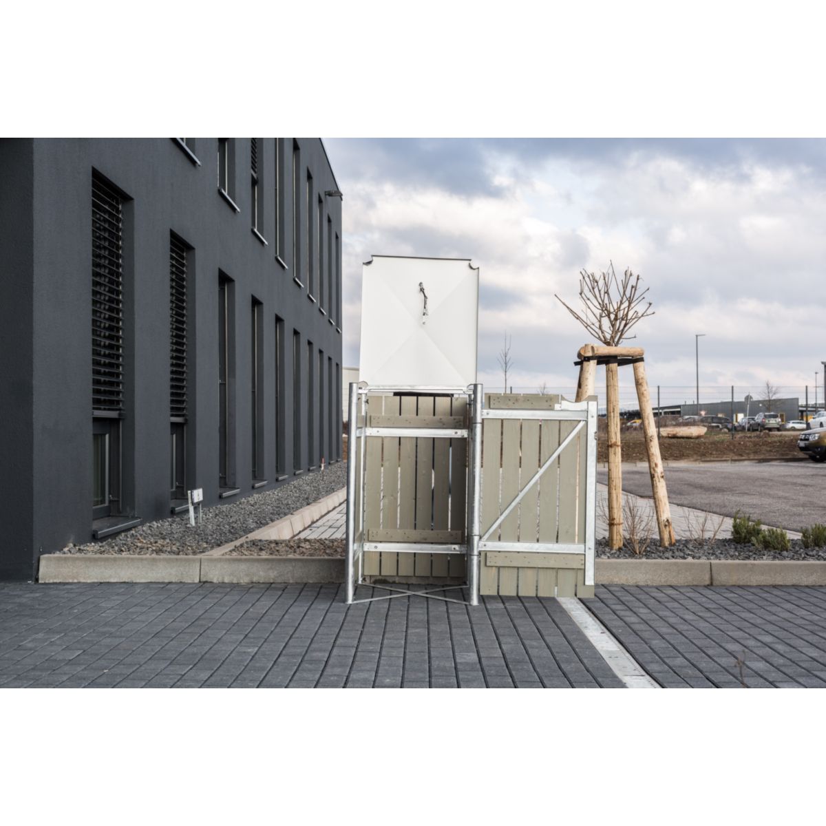 Mülltonnenbox Hide 1x 240 L 81x70x115 cm Bild 5