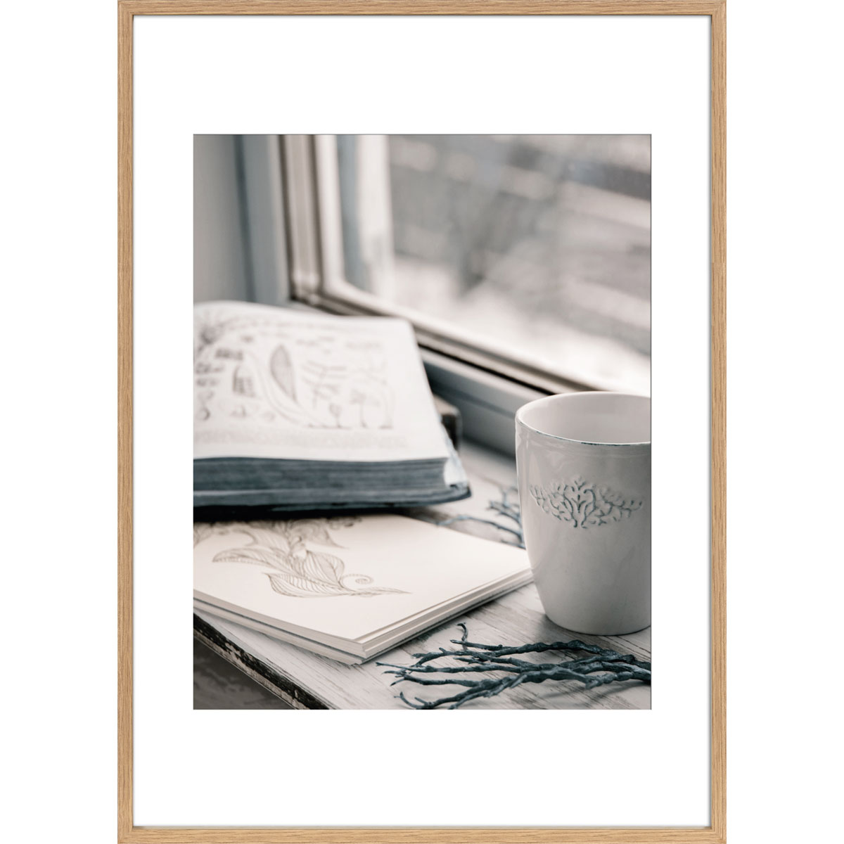 Bilderrahmen Nordic eiche 50x70cm