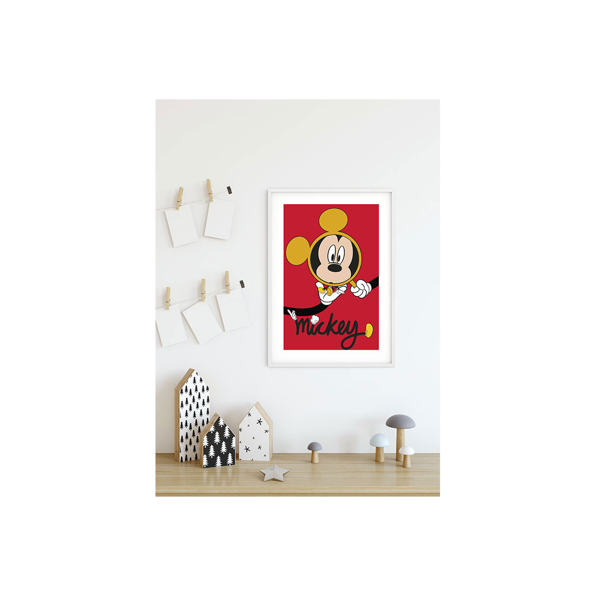 Komar  Wandbild Mickey Mouse Magnifying Glass 40x50 cm Bild 10