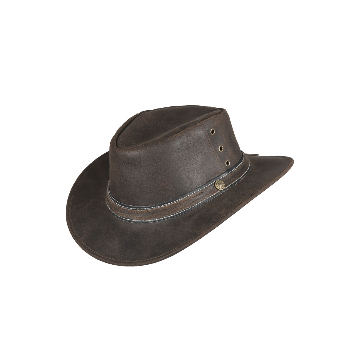 Scippis Lederhut Longford braun Größe L