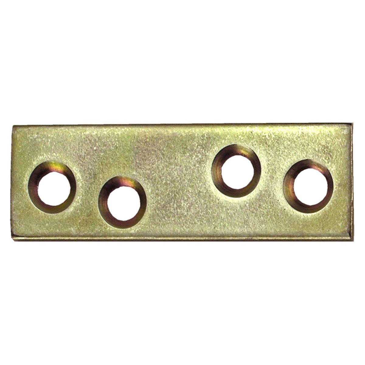 Connex Verbindungsblech 6 x 1,5 cm gelb verzinkt