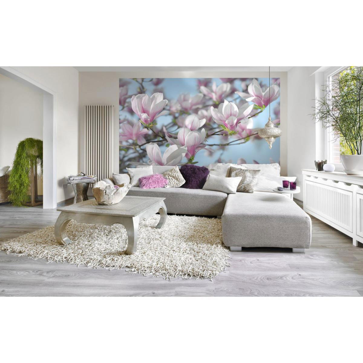 Komar Papier-Fototapete Magnolia 8-teilig 368 x 254 cm Bild 2