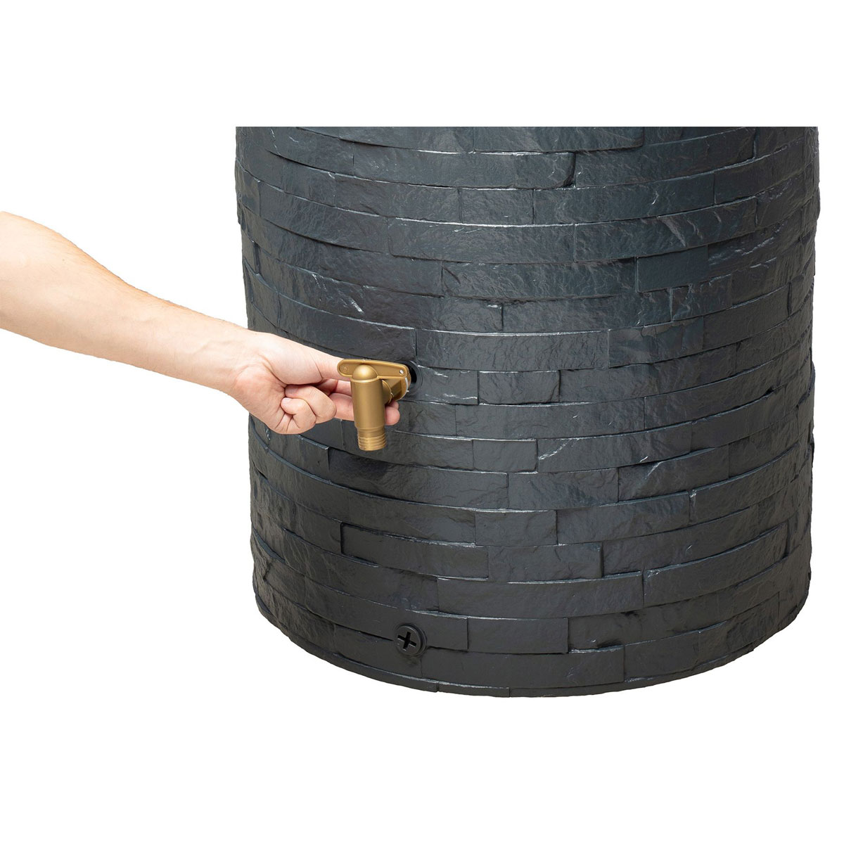 4rain Regenspeicher Arondo 400 L grau Bild 3