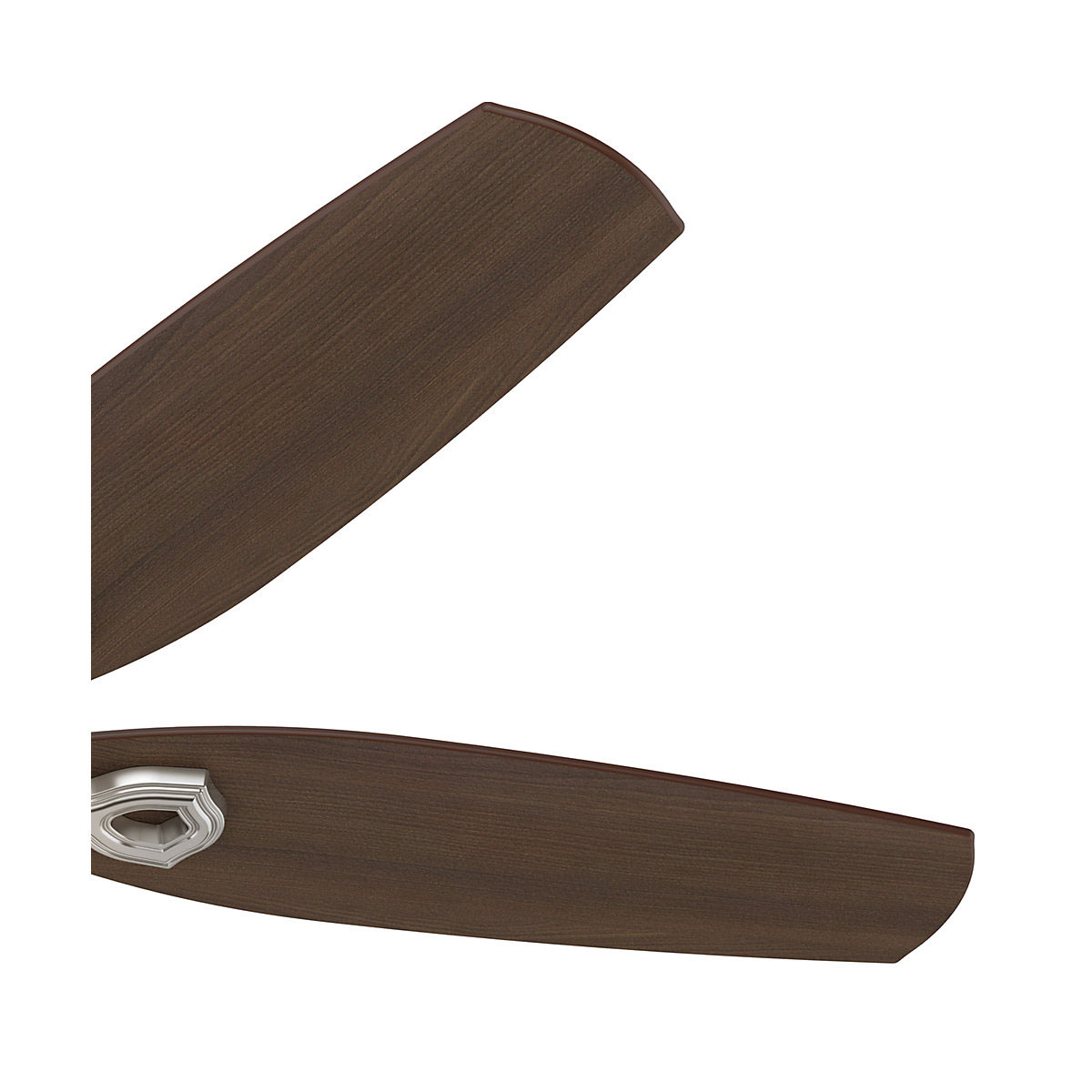 Hunter Fan Hunter Deckenenventilator Builder Deluxe 132 cm Nickel gebürstet Bild 3