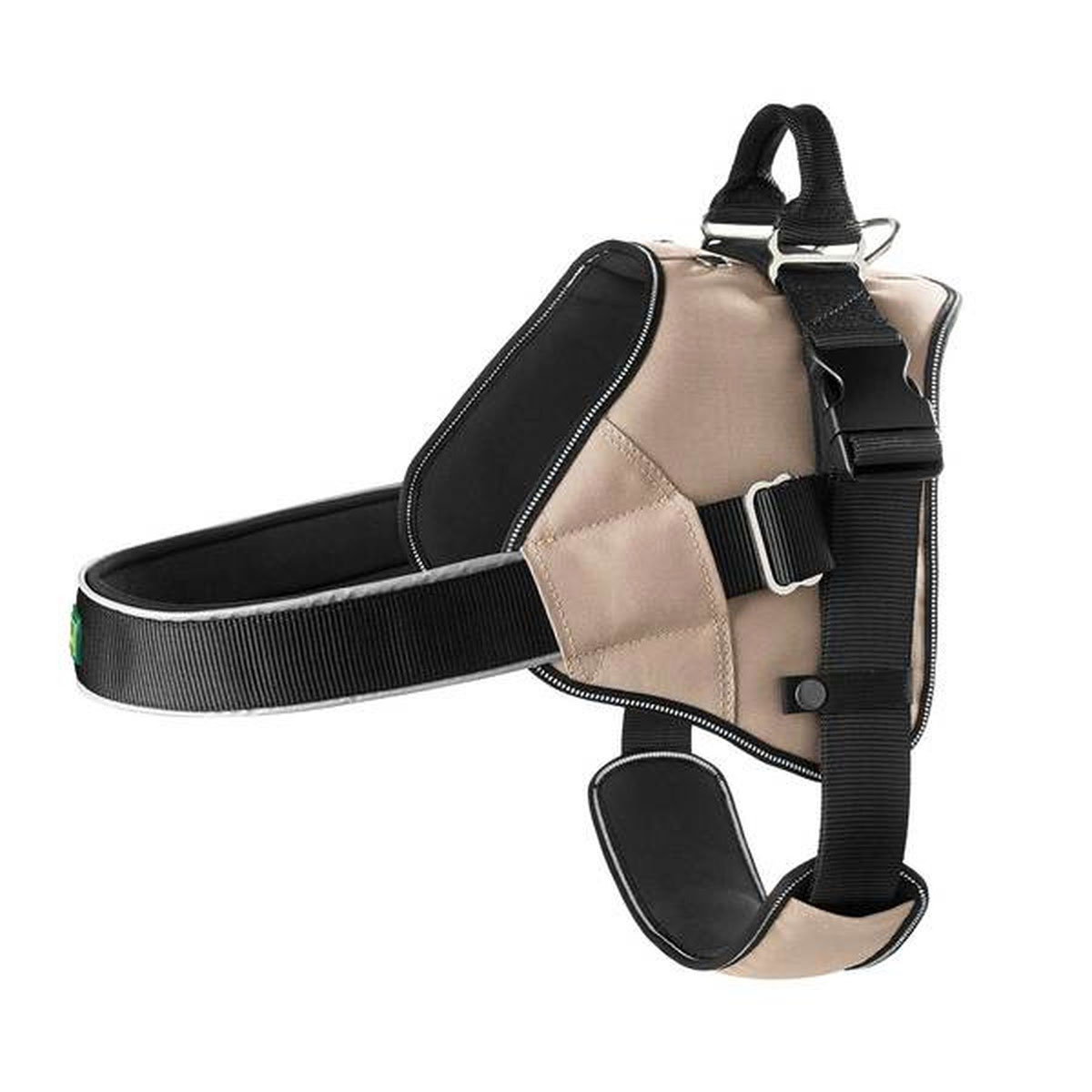 Hunter  Dog Geschirr Neopren Expert beige/schwarz XL