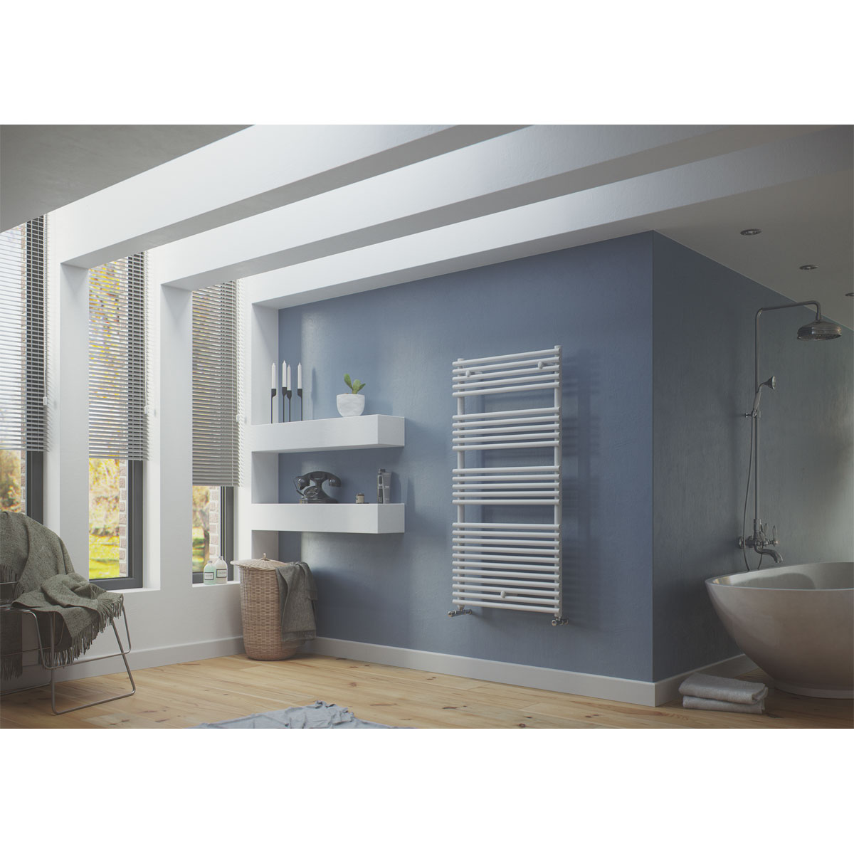 Ximax  Badheizkörper Tec 720 x 580 mm 413 Watt Weiß