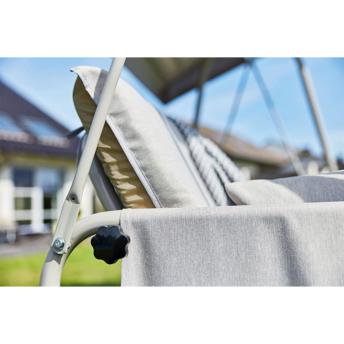 Haveson Hollywoodschaukel Milos mit Bett-Funktion Bild 4