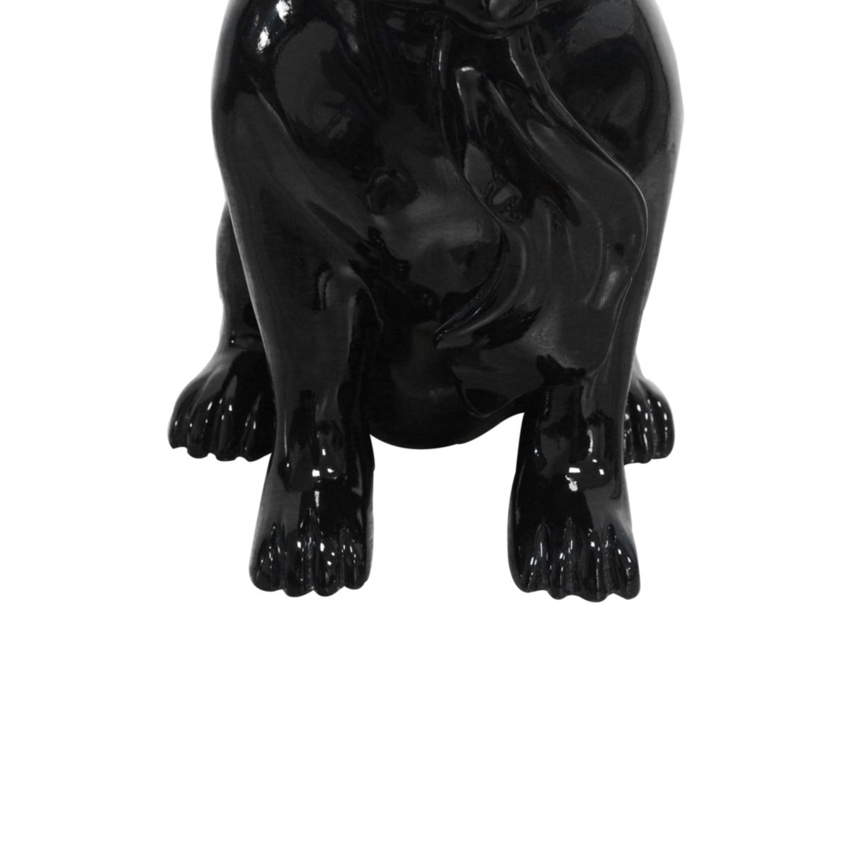 Skulptur Bulldog 125 schwarz Bild 6