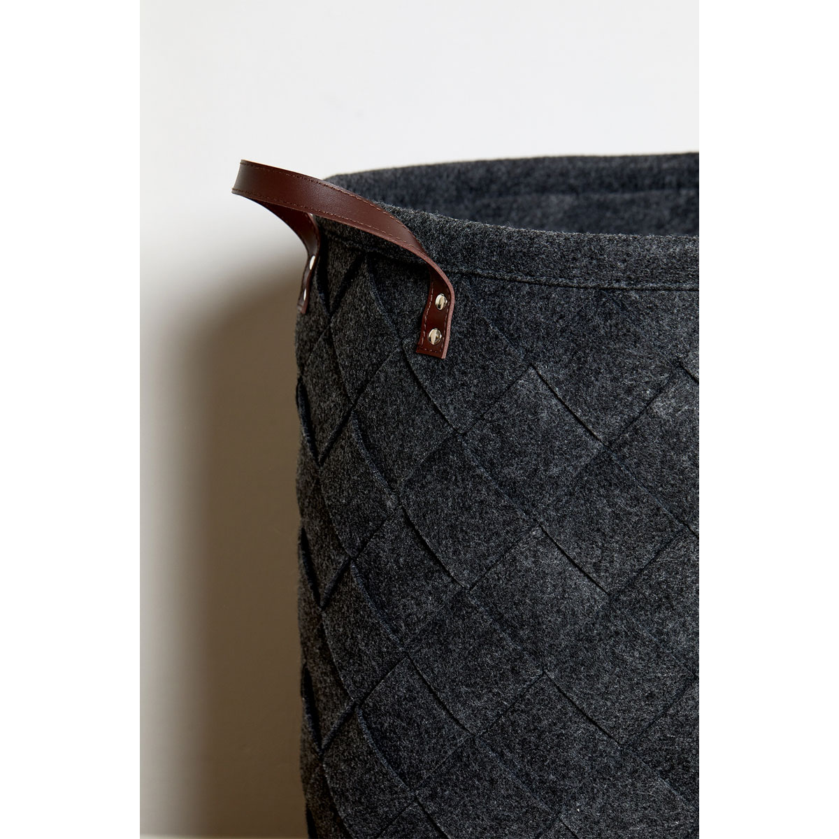 Wenko  Wäschesammler Trovo Anthrazit Wäschekorb 75 l Bild 4