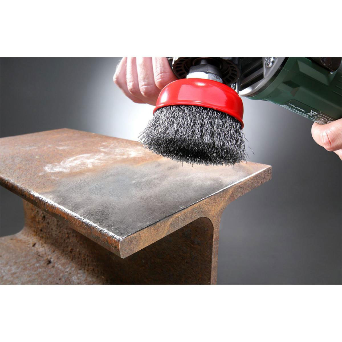 kwb  Topfbürsten Aggresso-Flex für Einsatz mit Winkelschleifern 100 mm Bild 3