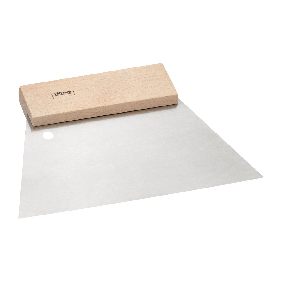 Color Expert Trapez-Spachtel 180 mm Holzgriff