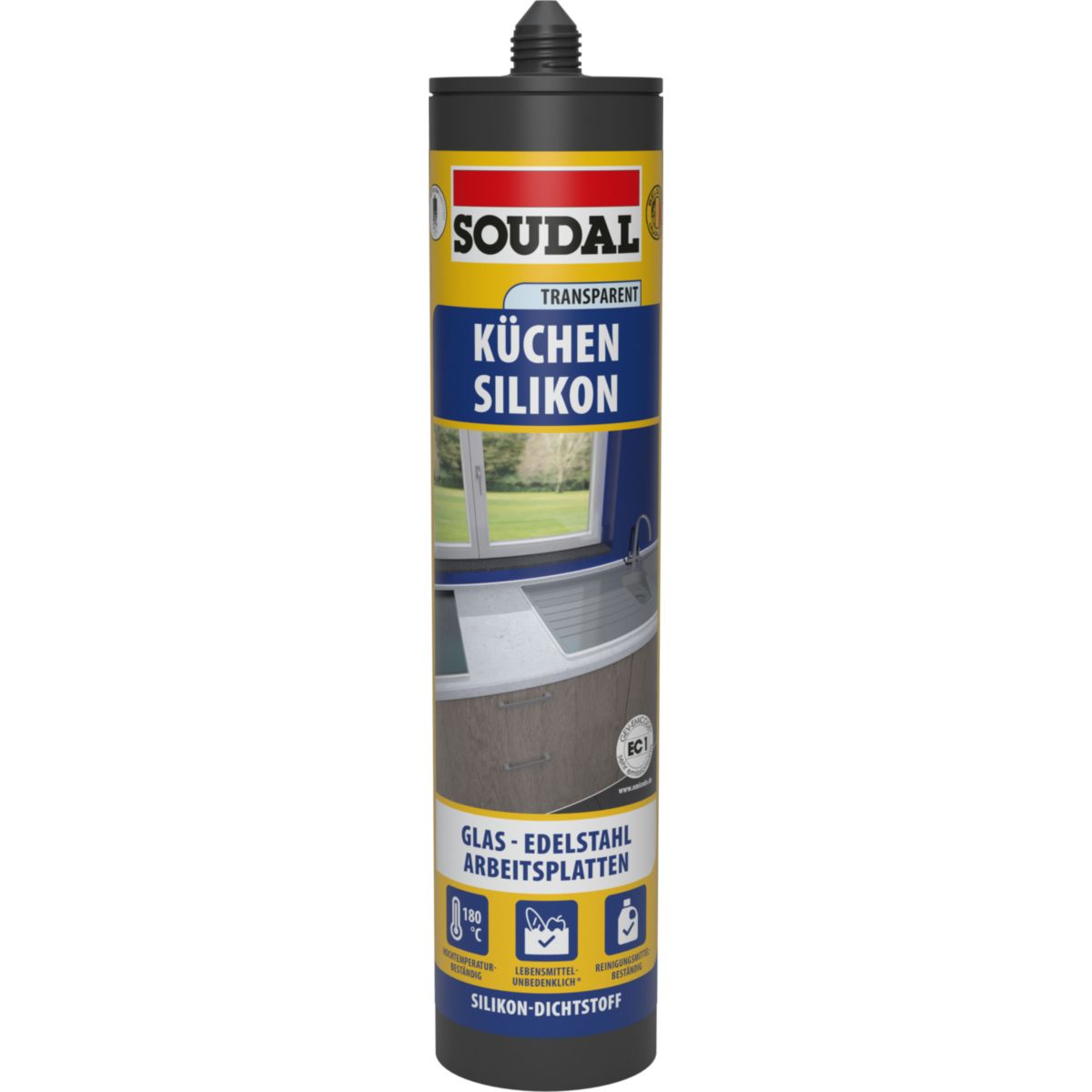 Soudal Küche und Bad Transparent 300 ml