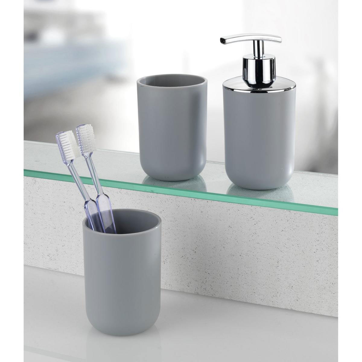 Wenko Zahnputzbecher Brasil grau Bild 3