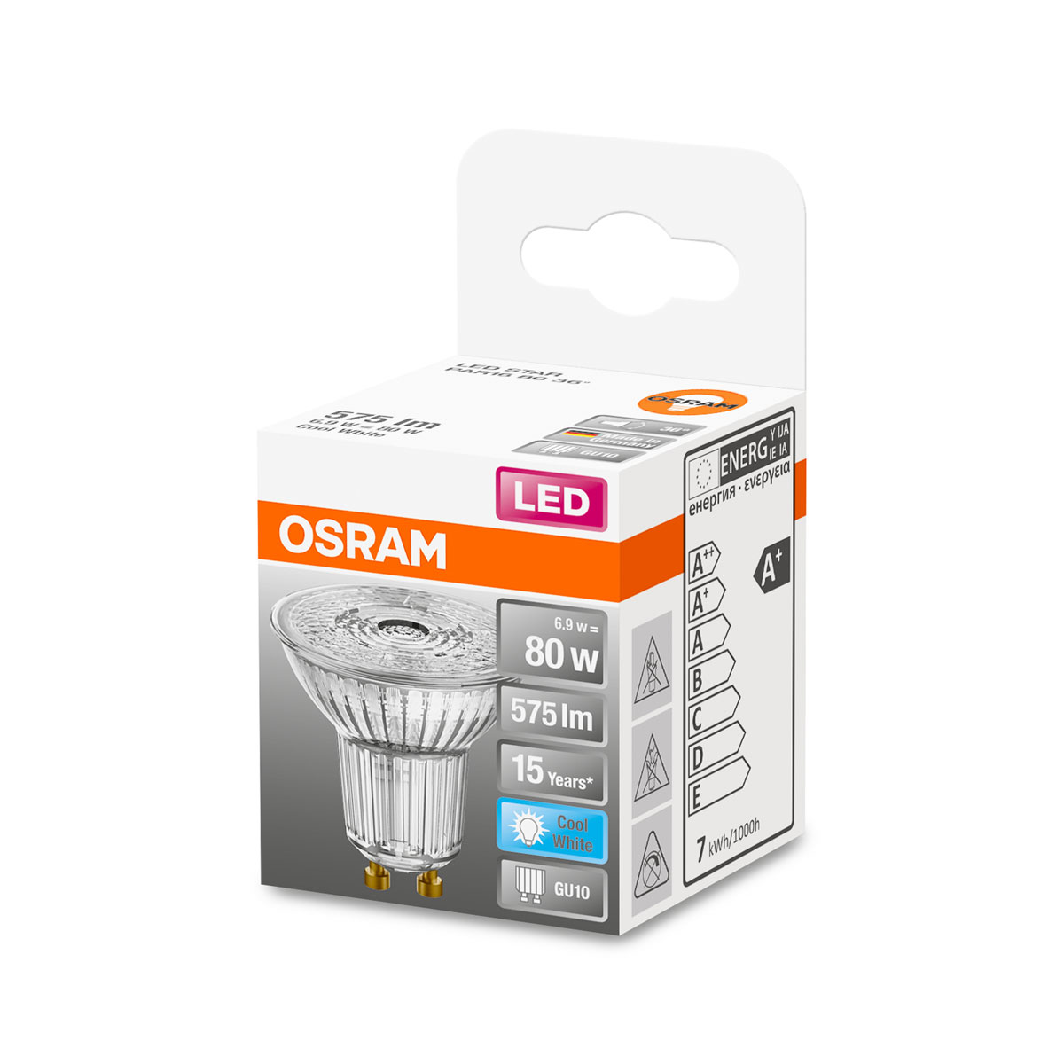 Osram LED-Leuchtmittel Reflektor 36 Grad 80W kaltweiß Bild 2