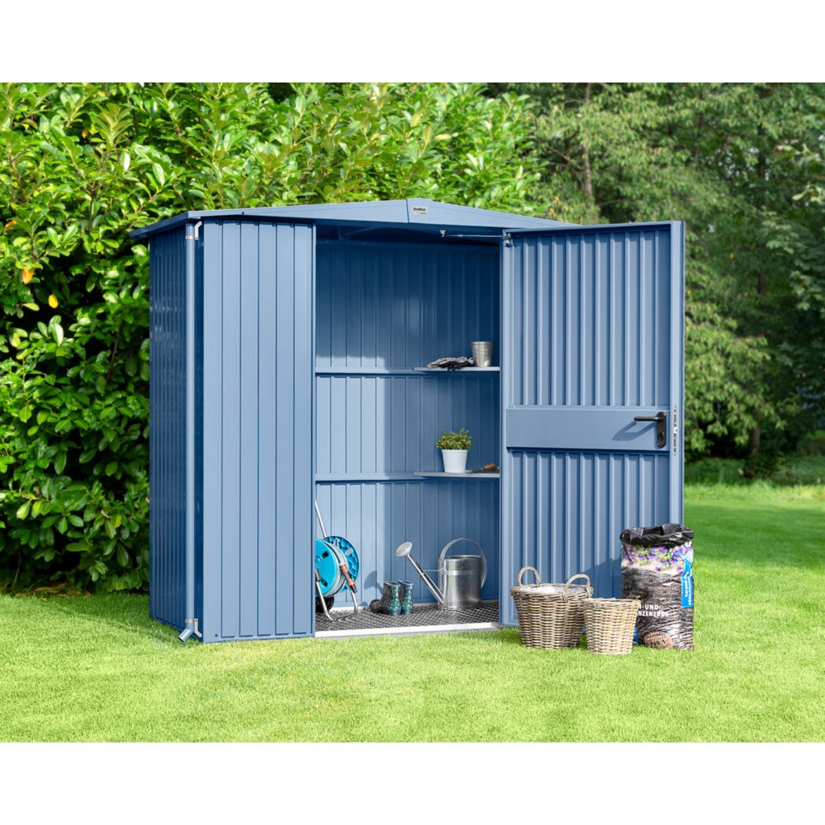 EcoStar  Gerätehaus Trend-STyp 1RAL5014 1 flg Bild 2