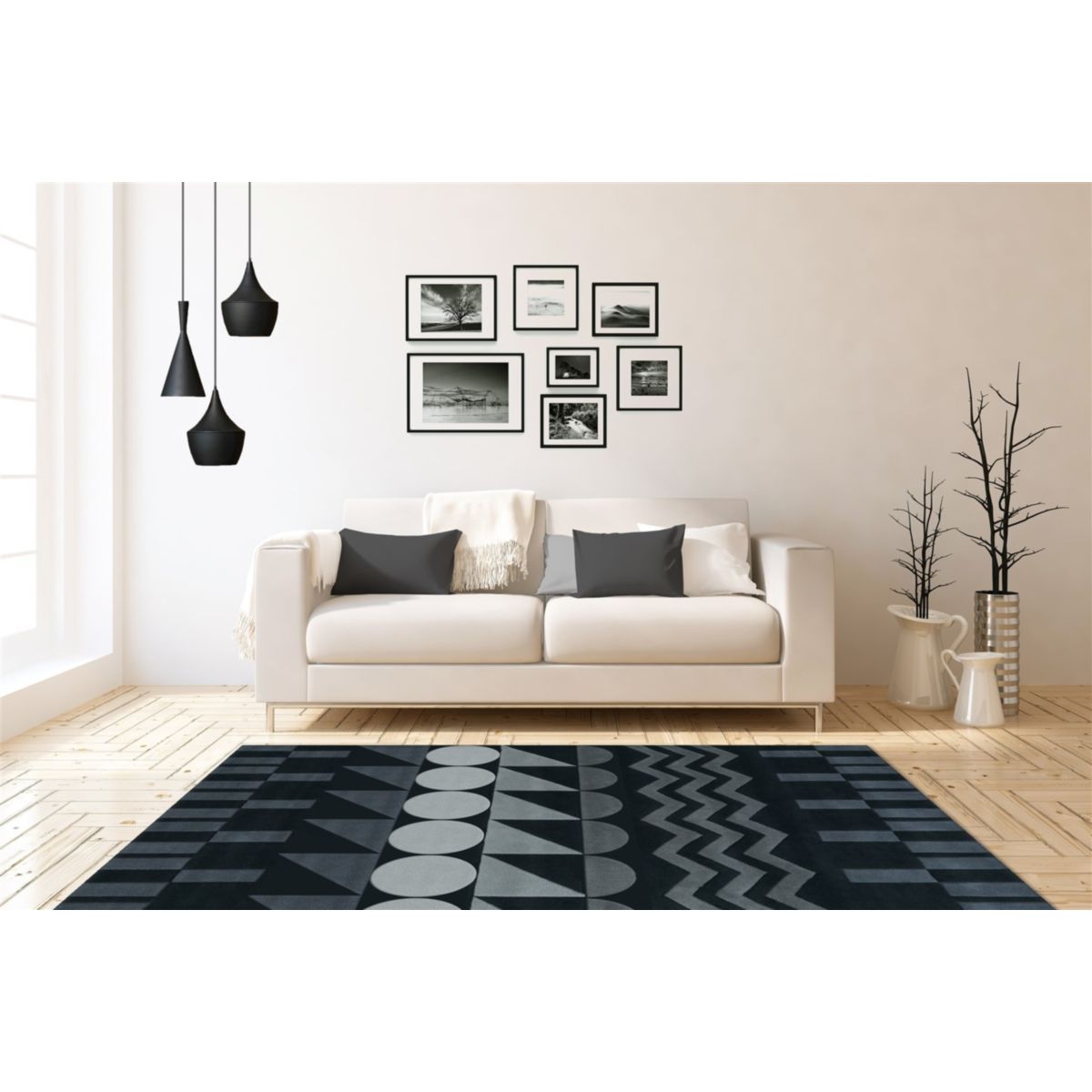 Spirit 3120 Anthrazit 170cm x 240cm Bild 2