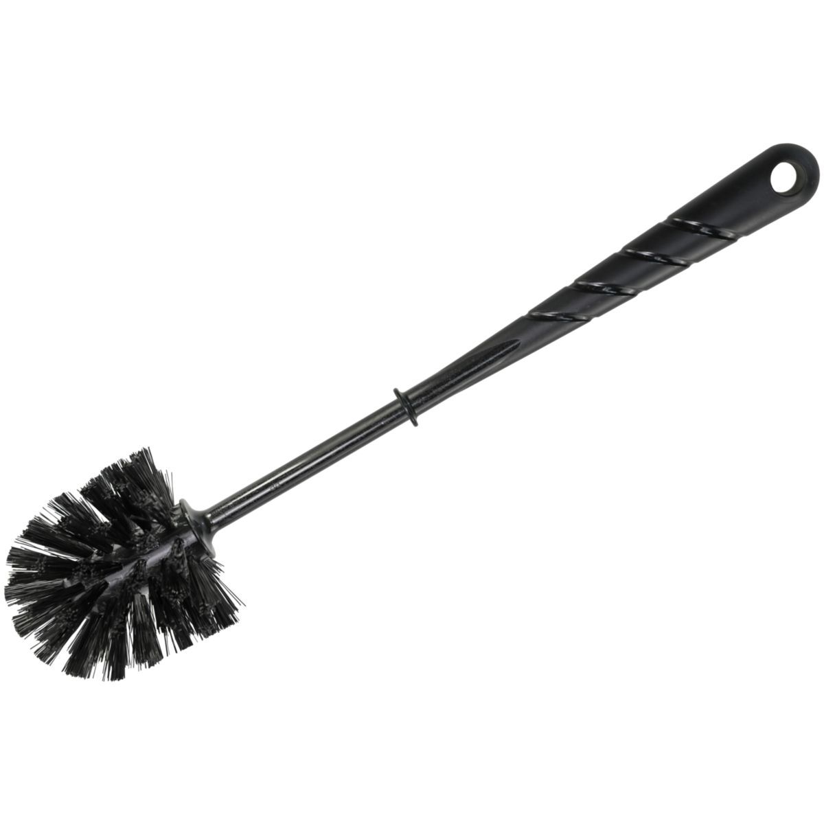 WC-Bürste profiliert Kunststoff Schwarz