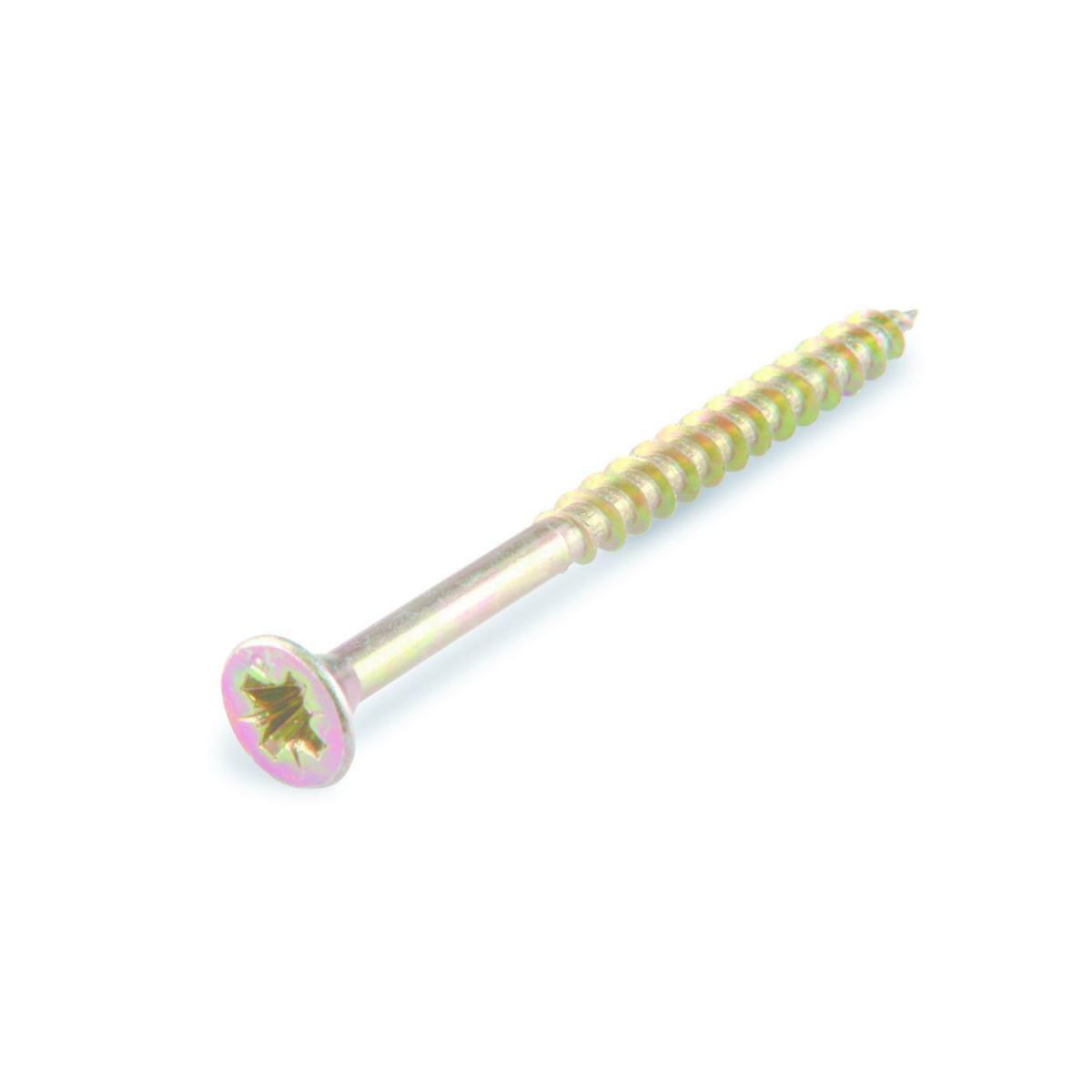 Suki Holzschraube Basic Senkkopf Kreuzschlitz verzinkt 6 x 160 mm 4 Stück