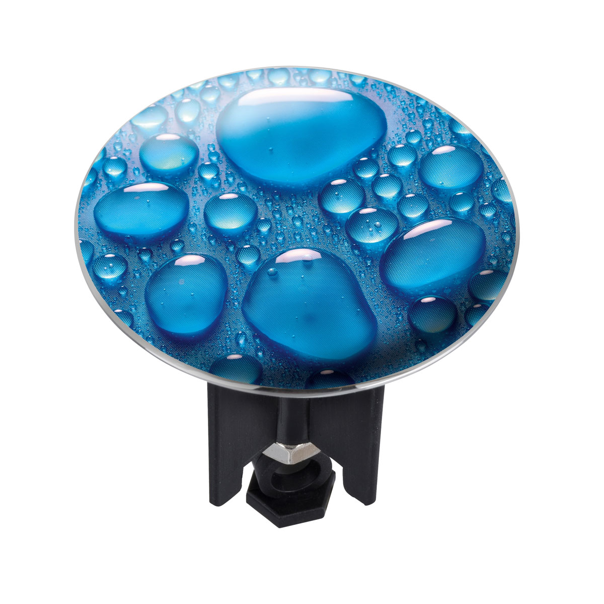 Wenko Waschbeckenstöpsel Pluggy XL Drops