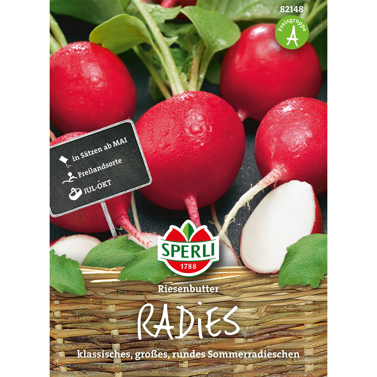 Sperli Radieschen Riesenbutter