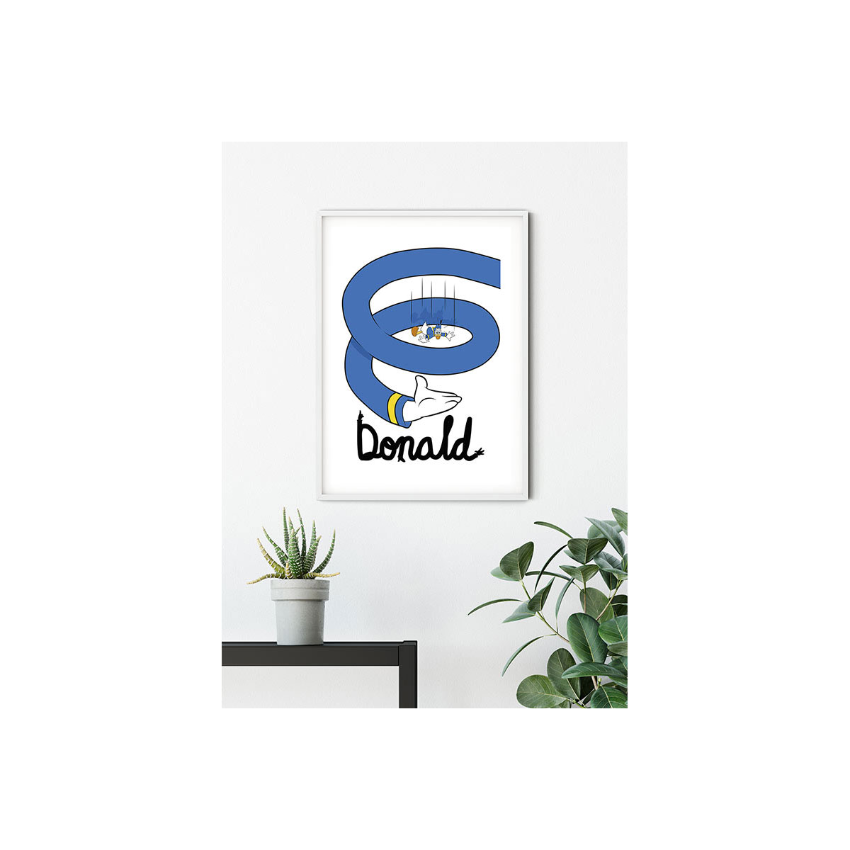 Komar  Wandbild Donald Duck Spiral 50x70 cm Bild 4