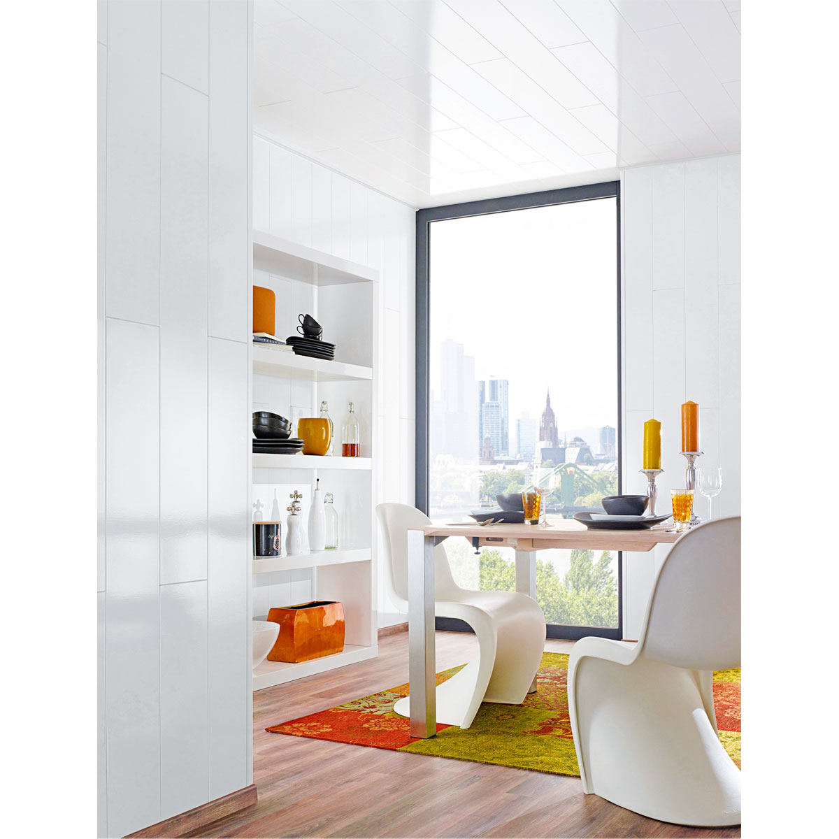 Specht Paneel Ambiente weiß hochglänzend 260 x 20,2 x 0,1 cm Bild 4