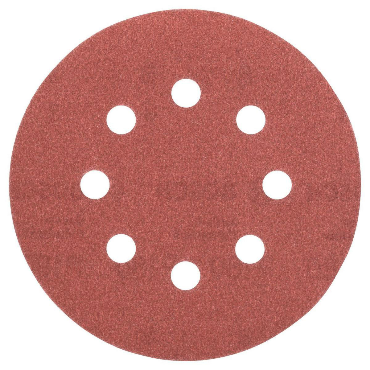 Bosch  DIY Schleifblatt Durchmesser 12,5 cm G120 Klett 5 Stück