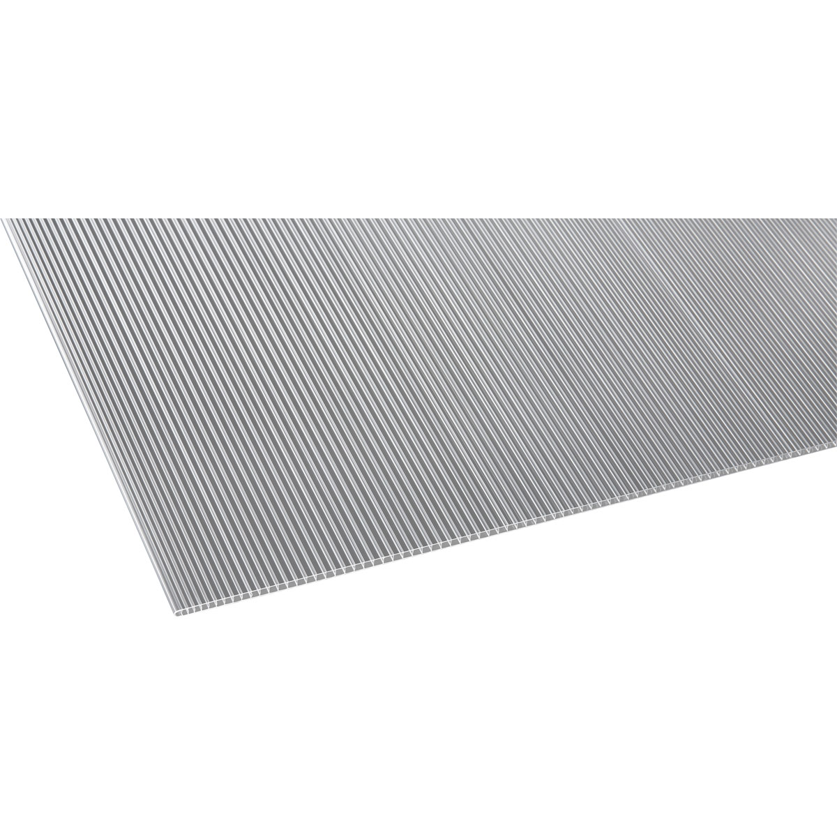 gutta Polycarbonat-Hohlkammerplatte transparent 250 x 98 x 1 cm Bild 5