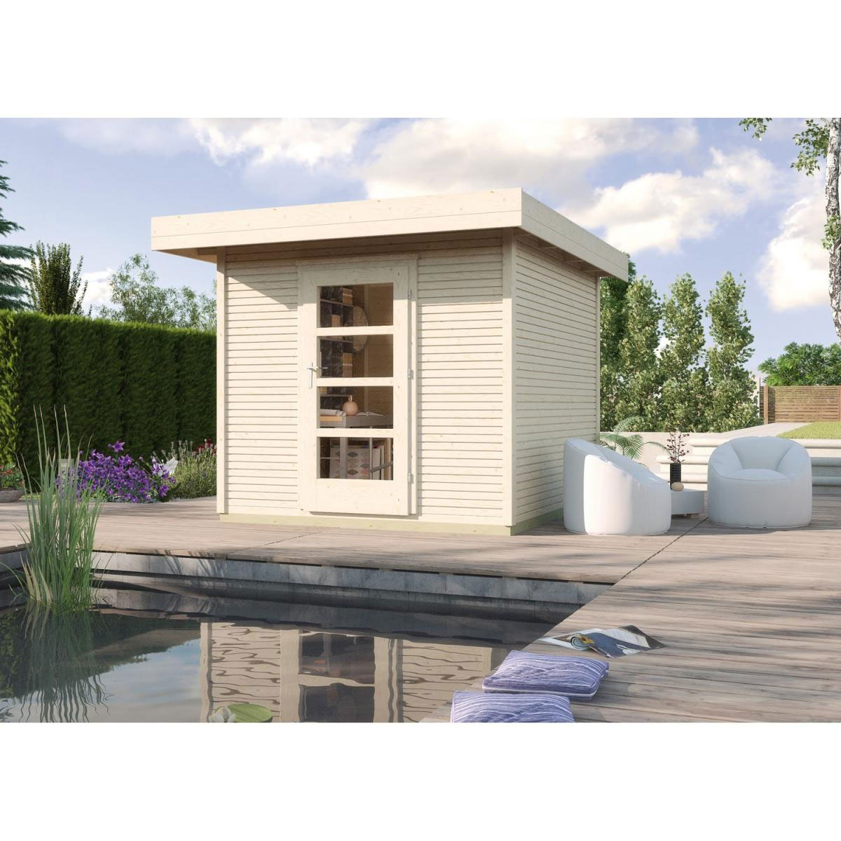 Weka Designhaus Line 172 205 x 210 x 226 cm braun Bild 1