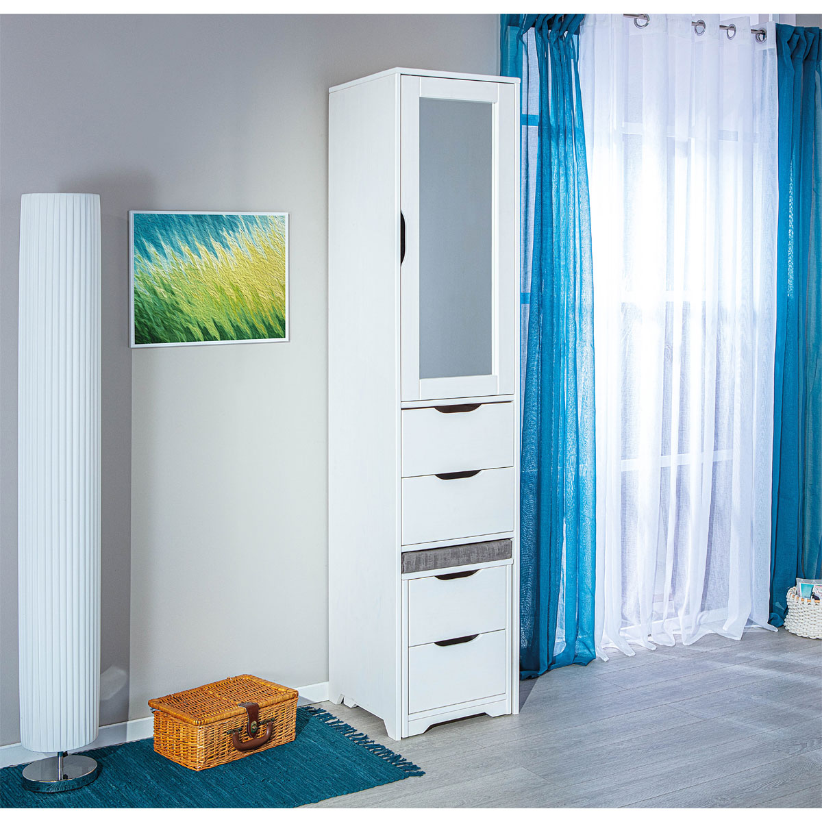 Inter Link Funktionsschrank „Till 1T4SL“, weiß Bild 8