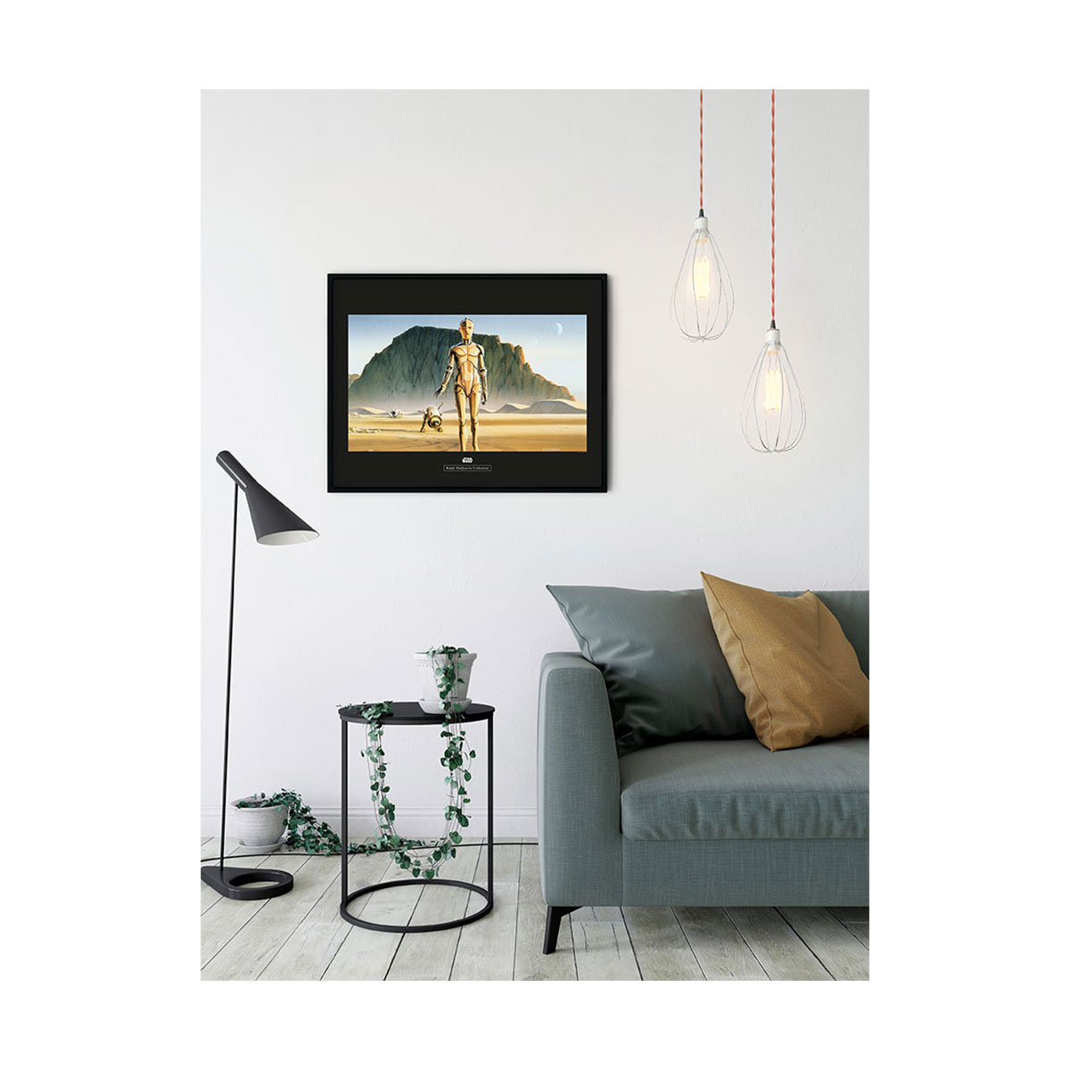 Komar  Wandbild Star Wars Classic Droids 50x40 cm Bild 4