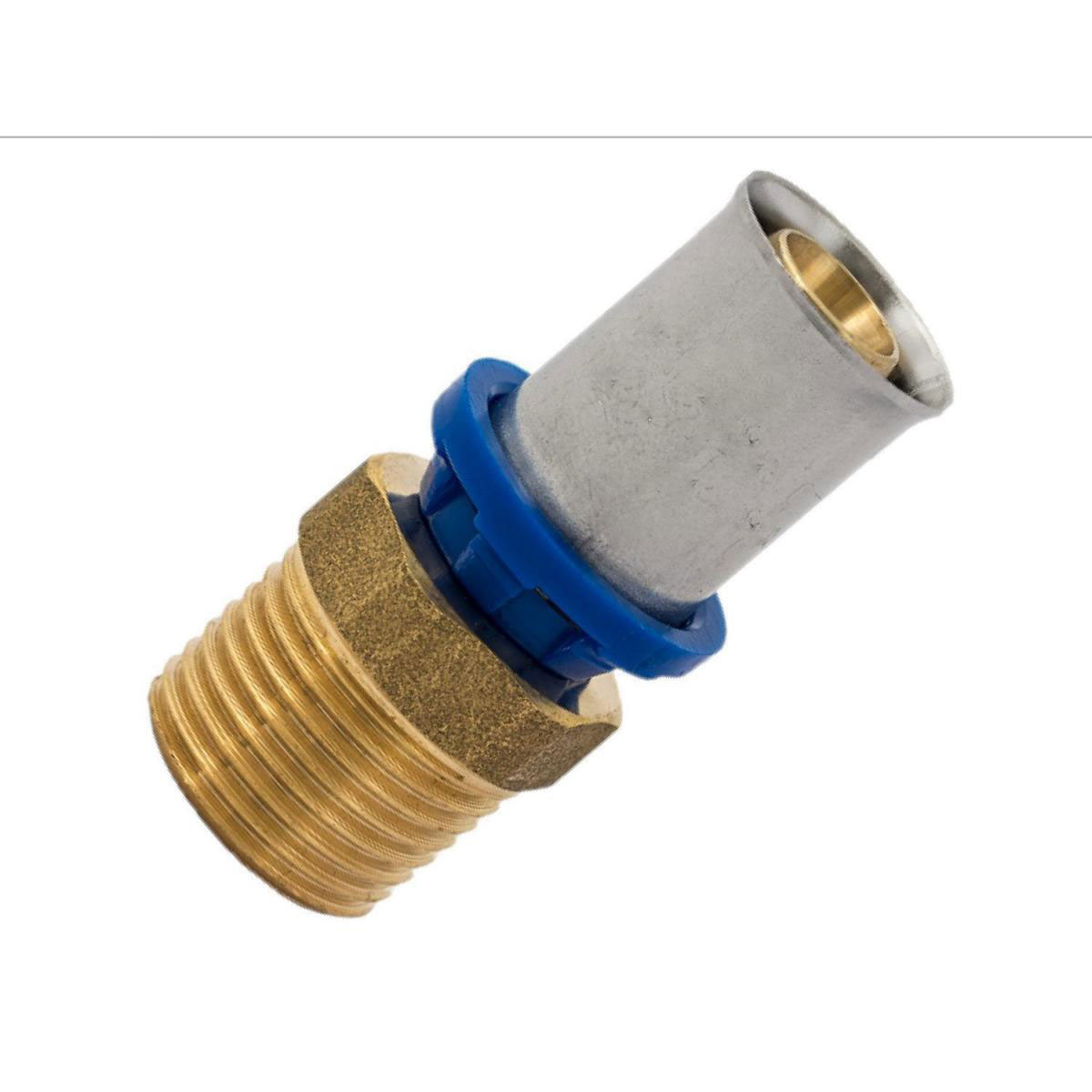 Kirchhoff Montageschiene Pressfitting für Mehrschicht-Verbundrohr 20 mmx3/4AG Bild 1