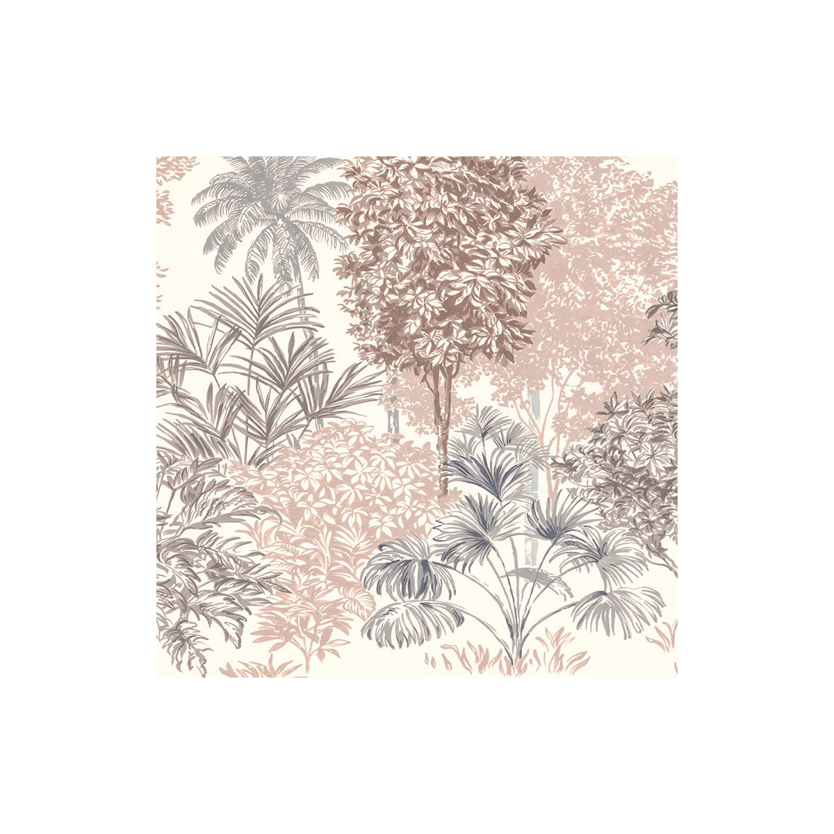 Komar  Vlies Fototapete Painted Trees 400x280 cm Bild 8