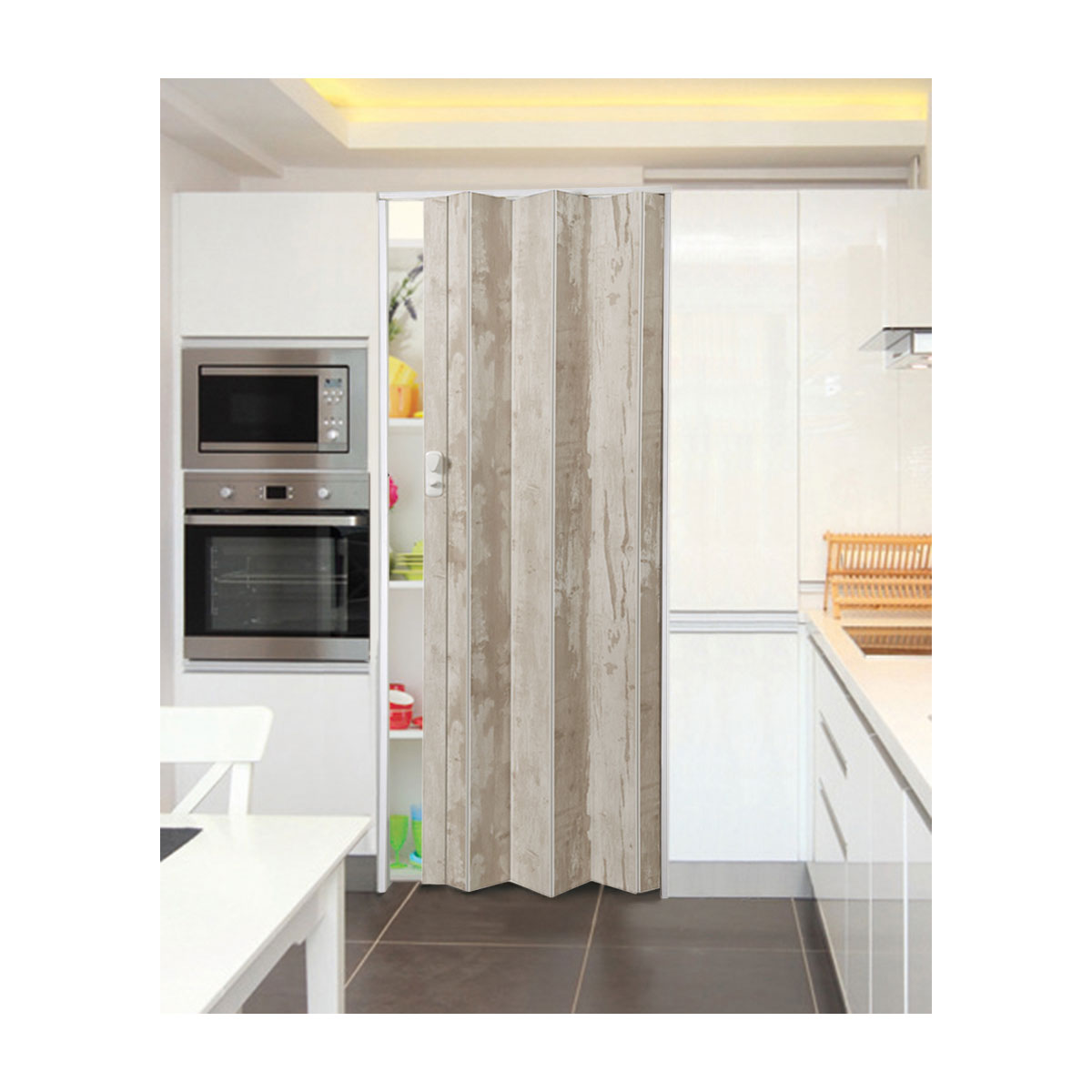 Grosfillex Falttür Spacy 84 x 205 cm Cabane Natur Bild 2