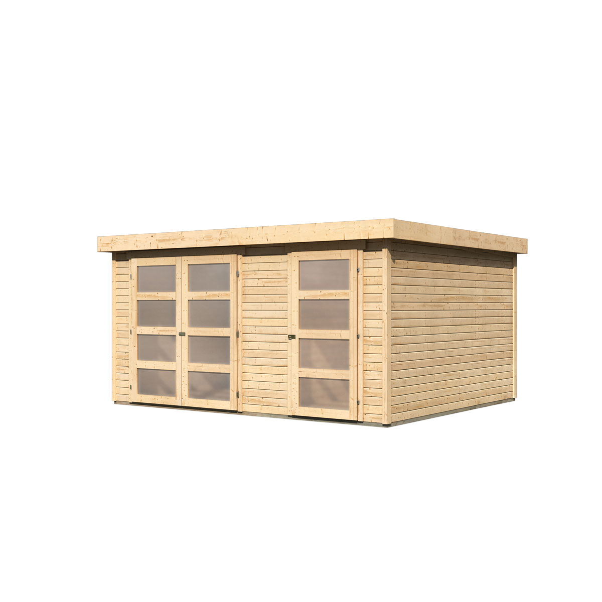 Karibu Gartenhaus Muehlentrup 3 naturbelassen Bild 5