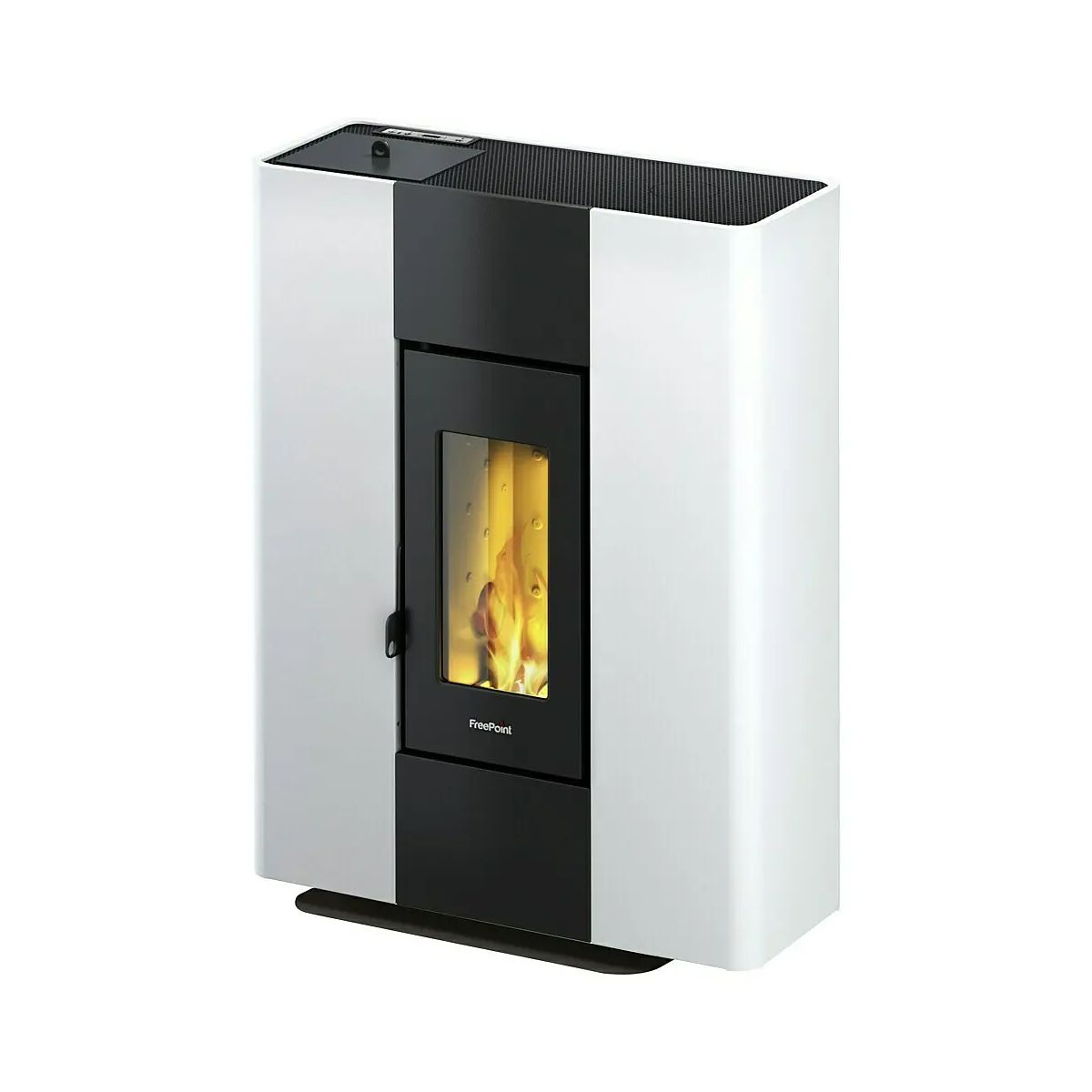 FreePoint Pelletofen Roxy Stand 2,7-7kW, Weiss