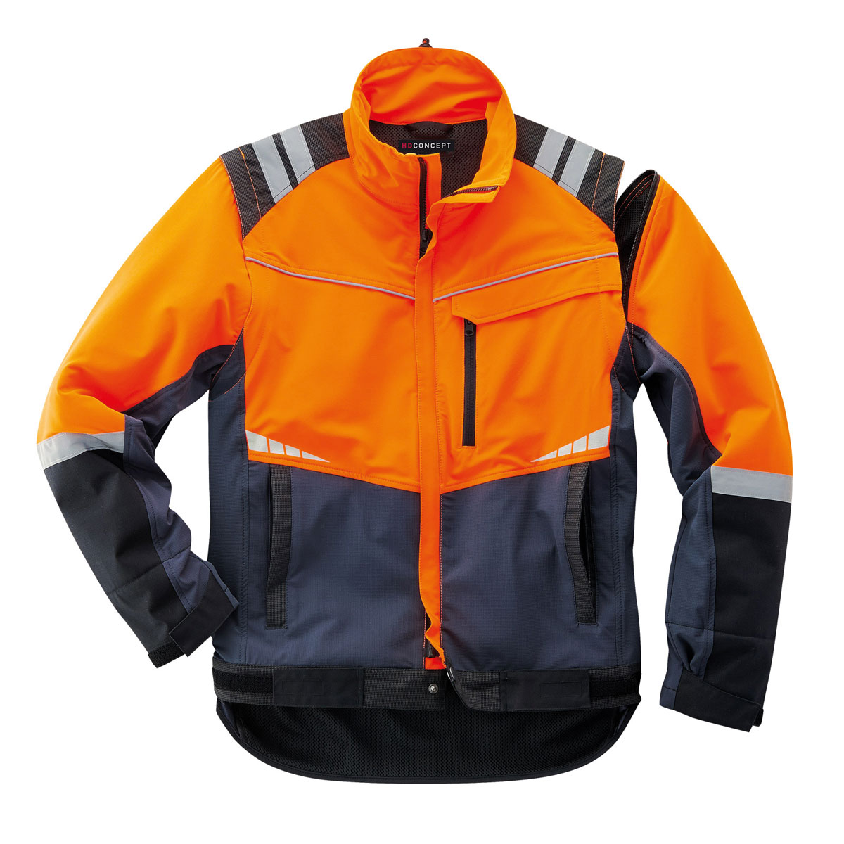 Forstjacke Professional schwarz Größe XL