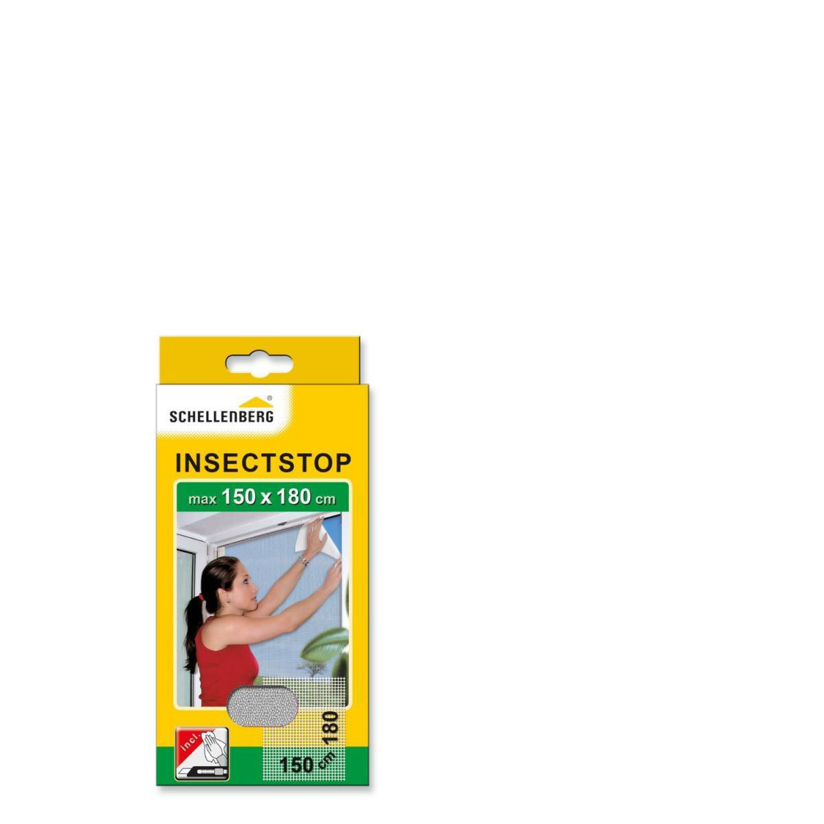 Schellenberg Fliegengitter 150 x 180 cm weiß Bild 2