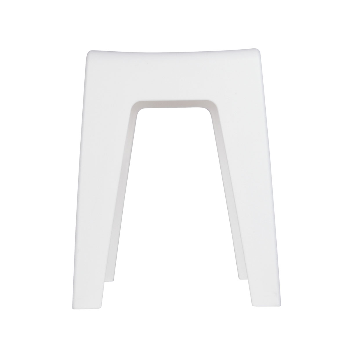 Wenko  Badhocker Kumba Weiß Stabile Qualität aus Kunststoff Bild 4