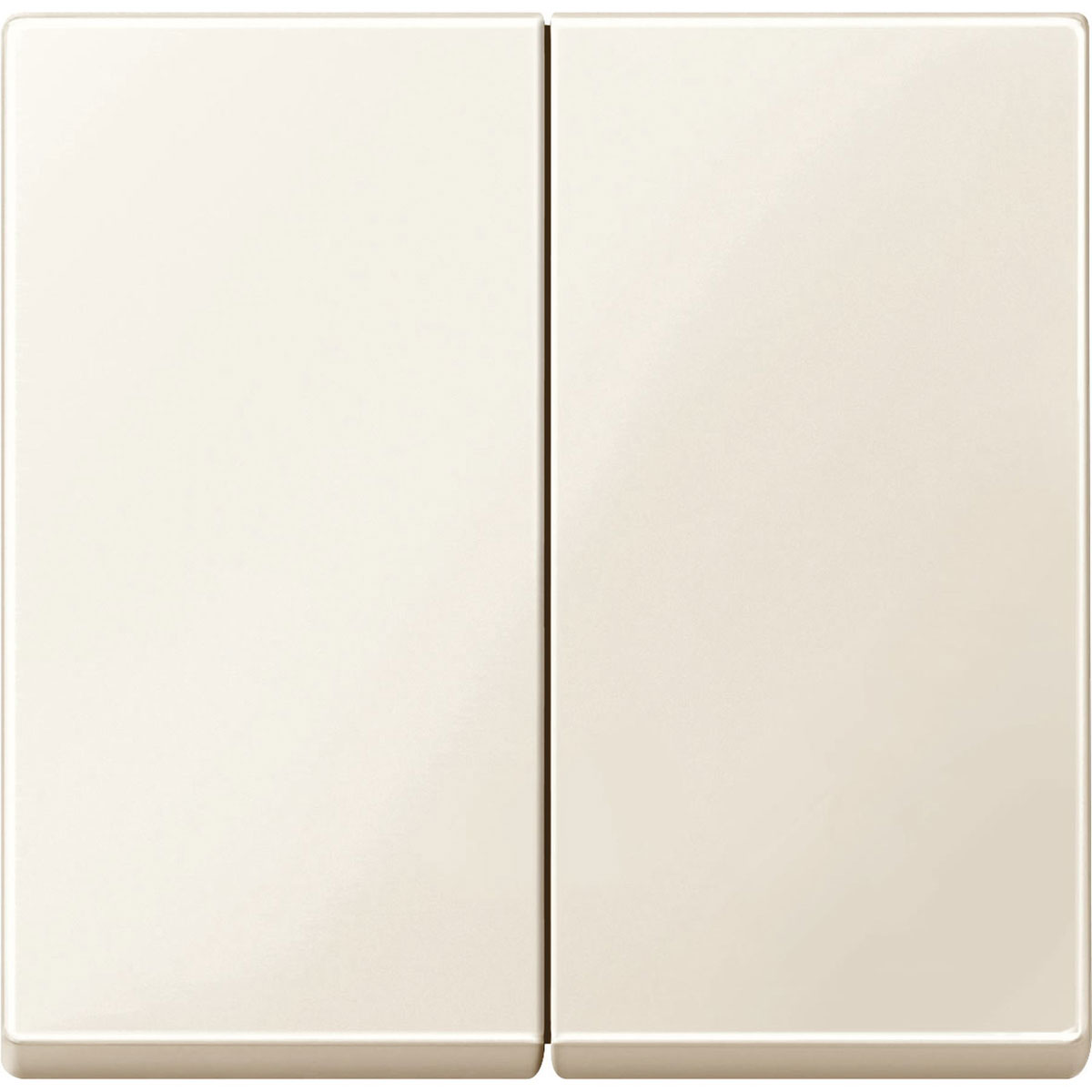 Merten Abdeckung für Serienschalter System M weiß glänzend