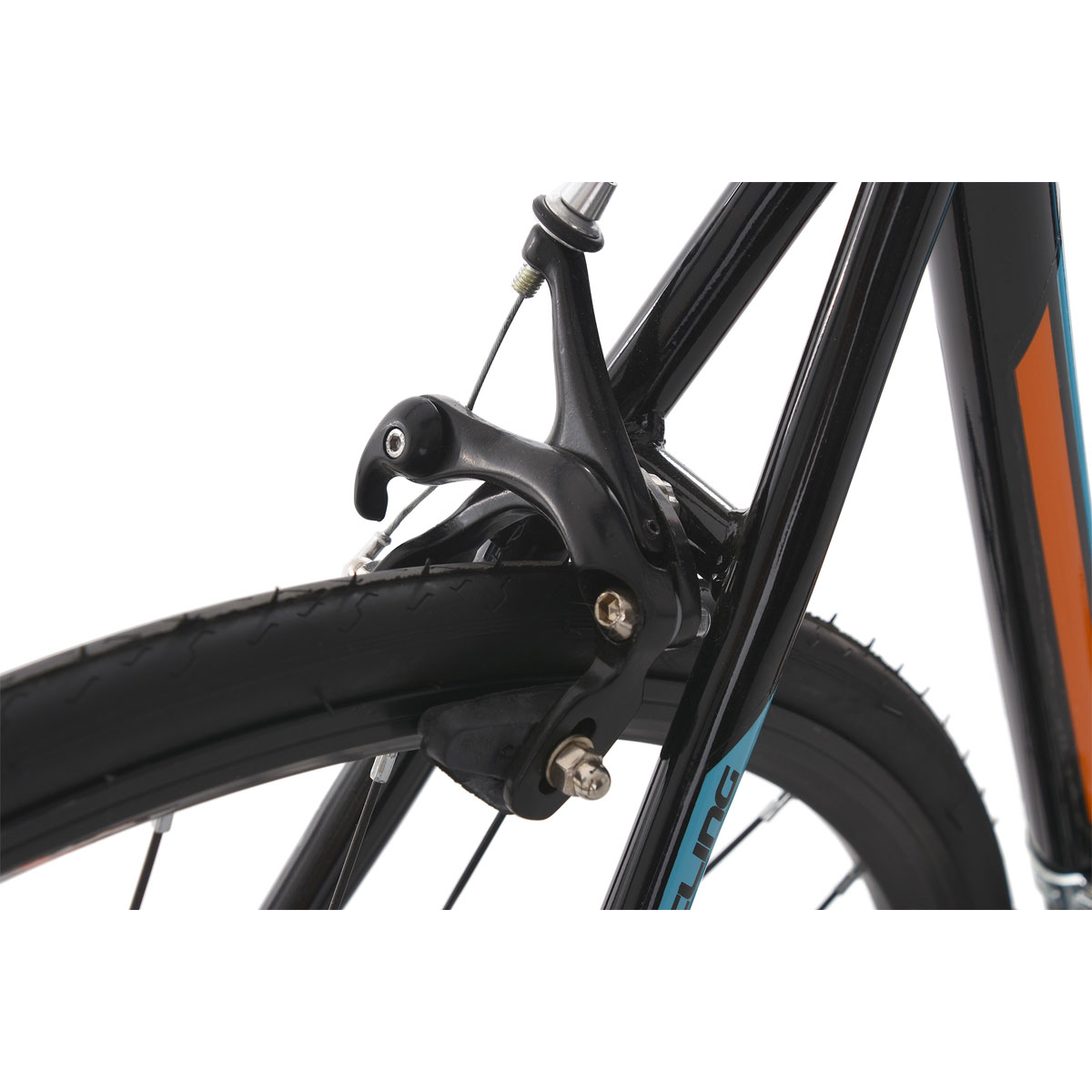 KS Cycling Rennrad Piccadilly 59 cm schwarz-orange Bild 9