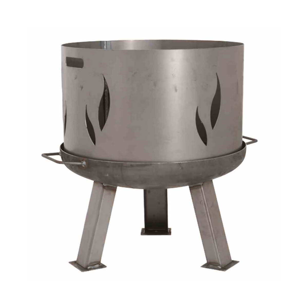 Siena Garden Feuerschalenaufsatz zu Feuerschale XXL Durchmesser 53 x 55 cm silber/anthrazit Bild 2